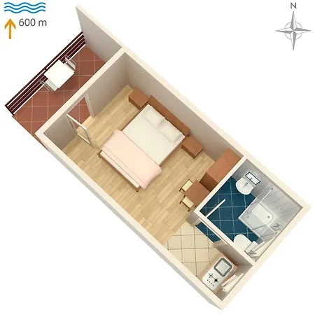 With A Parking Space Murter - 5103 Apartment Betina (Sibenik-Knin)